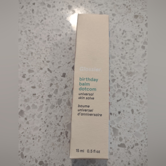 NWT Glossier Birthday Balm Dotcom VEGAN Formula - Picture 1 of 3